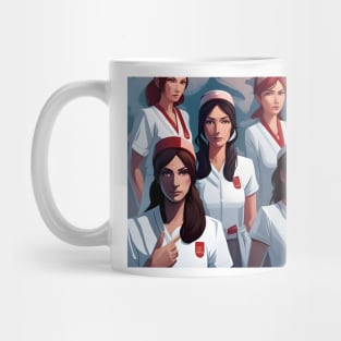 Protesting nurses Mug